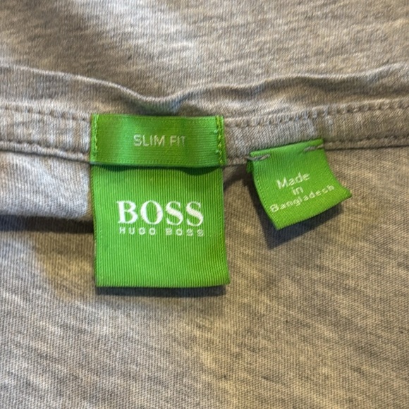 Boss Hugo Boss Men’s Small Slim Fit V Neck Short Sleeve T Shirt Basic - Picture 5 of 7